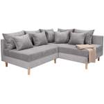 Ecksofa von COLLECTION AB, in der Farbe Grau, aus Cord, andere Perspektive, Vorschaubild