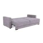 2 & 3 Sitzer Sofa von Stylefy, in der Farbe Grau, aus Strukturstoff, andere Perspektive, Vorschaubild