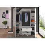 Garderoben-Set von XONOX.home, in der Farbe Weiss, aus Holzwerkstoff, andere Perspektive, Vorschaubild