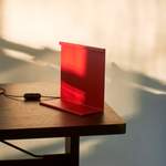Schreibtischlampe von HAY, in der Farbe Rot, aus Pulverbeschichtet, andere Perspektive, Vorschaubild