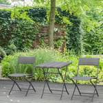 Gartenmöbel, von Outsunny, in der Farbe Grau, aus Polyrattan, andere Perspektive, Vorschaubild