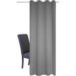 Gardine von Home Wohnideen, in der Farbe Grau, aus Polyester, andere Perspektive, Vorschaubild