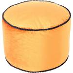 Pouf von Kayoom, in der Farbe Gold, aus Recyceltes, andere Perspektive, Vorschaubild