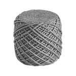 Pouf von Dejaroom, in der Farbe Silber, aus Textil, Vorschaubild