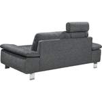 2 & 3 Sitzer Sofa von DELA Design, in der Farbe Schwarz, aus Webstoff, andere Perspektive, Vorschaubild