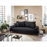 2 & 3 Sitzer Sofa von BlackRedWhite, in der Farbe Schwarz, aus Textil, andere Perspektive, Vorschaubild