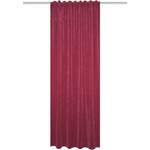 Schiebevorhang von Home Basics, in der Farbe Rot, aus Textil, andere Perspektive, Vorschaubild