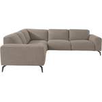 Ecksofa von andas, in der Farbe Beige, aus Cord, Vorschaubild