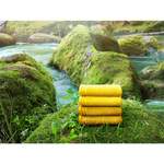 Badetücher von Vossen, in der Farbe Gelb, aus Textil, andere Perspektive, Vorschaubild