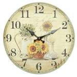 Sonnenblume Wanduhr der Marke Lily Manor