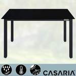 Gartentisch von Casaria®, aus Sicherheitsglas, andere Perspektive, Vorschaubild