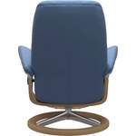 Sitzhocker von Stressless®, in der Farbe Blau, aus Metall, andere Perspektive, Vorschaubild
