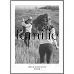 Personalisierte Leinwand der Marke My Fam Poster I Individuelle Familienposter