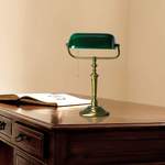 Schreibtischlampe von Steinhauer, in der Farbe Braun, aus Metall, andere Perspektive, Vorschaubild