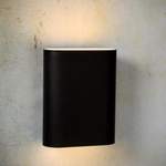 Wandlampe von Lucide, in der Farbe Schwarz, aus Metall, andere Perspektive, Vorschaubild