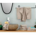 Handtuch-Set von My Home, in der Farbe Beige, aus Baumwolle, andere Perspektive, Vorschaubild