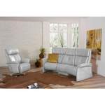 2 & 3 Sitzer Sofa von Himolla Komfortklass, in der Farbe Grau, aus Leder, andere Perspektive, Vorschaubild