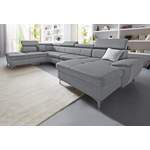 Wohnlandschafte von exxpo - sofa fashion, in der Farbe Grau, aus Holzwerkstoff, Vorschaubild