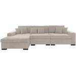 Ecksofa von Guido Maria Kretschmer Home&Living, in der Farbe Beige, aus Samtvelours, andere Perspektive, Vorschaubild