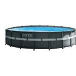 Schwimmbecke von INTEX, in der Farbe Grau, aus Stahl, Vorschaubild