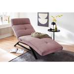 Relaxliege von Pure Home Lifestyle, in der Farbe Rosa, aus Textil, andere Perspektive, Vorschaubild