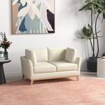 2 & 3 Sitzer Sofa von HOMCOM, in der Farbe Beige, andere Perspektive, Vorschaubild