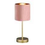 Beistelltischlampe von Fischer & Honsel, in der Farbe Rosa, aus Metall, Vorschaubild