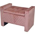 Sitzbank von Möbel direkt online, in der Farbe Rosa, aus Holzwerkstoff, Vorschaubild