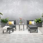 4-Sitzer Lounge-Set der Marke Ebern Designs