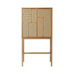 Highboard von Design House Stockholm, in der Farbe Braun, aus Rattan, Vorschaubild