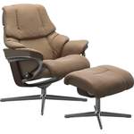 Relaxsessel von Stressless®, in der Farbe Braun, aus Leder, andere Perspektive, Vorschaubild