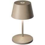 Beistelltischlampe von Villeroy & Boch, in der Farbe Beige, aus Aluminium, Vorschaubild