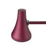 Beistelltischlampe von Anglepoise, in der Farbe Rot, aus Aluminium, andere Perspektive, Vorschaubild