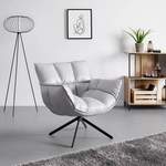 Loungesessel von Bessagi Home, in der Farbe Grau, aus Metall, andere Perspektive, Vorschaubild