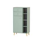 Highboard, in der Farbe Braun, aus Holz, andere Perspektive, Vorschaubild