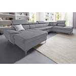 Wohnlandschafte von exxpo - sofa fashion, in der Farbe Grau, andere Perspektive, Vorschaubild