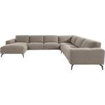 Ecksofa von andas, in der Farbe Beige, aus Cord, Vorschaubild