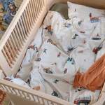 Kinderbettwäsch von Sebra, aus Baumwolle, andere Perspektive, Vorschaubild