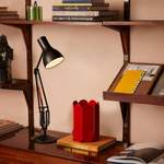 Beistelltischlampe von Anglepoise, in der Farbe Orange, andere Perspektive, Vorschaubild