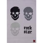 Sonstige-Teppich von Rock STAR Baby, in der Farbe Grau, aus Textil, Vorschaubild
