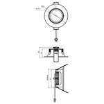 Einbaustrahler von Deko-Light, in der Farbe Weiss, aus Glas, andere Perspektive, Vorschaubild