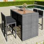 Bar-Set Wellesley der Marke Sol 27 Outdoor