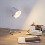 Schreibtischlampe von Pauleen, in der Farbe Weiss, aus Metall, andere Perspektive, Vorschaubild