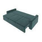 2 & 3 Sitzer Sofa, in der Farbe Blau, andere Perspektive, Vorschaubild