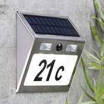 Solar Hausnummer der Marke HI