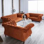 2 & 3 Sitzer Sofa von Max Winzer®, in der Farbe Braun, aus Stoff, andere Perspektive, Vorschaubild