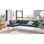 Eckbank von exxpo - sofa fashion, in der Farbe Blau, aus Webstoff, Vorschaubild