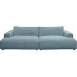 2 & 3 Sitzer Sofa von GALLERY M branded by Musterring, in der Farbe Blau, aus Cord, andere Perspektive, Vorschaubild