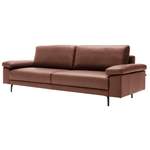 2 & 3 Sitzer Sofa, in der Farbe Braun, aus Leder, andere Perspektive, Vorschaubild
