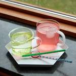 Gartentisch von Hay, Mehrfarbig, aus Glas, andere Perspektive, Vorschaubild